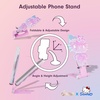 image:imageSonix x Sanrio Character Phone Stand  Adjustable Cell Phone Holder Desk Stand Dock  CinnamorollHello Kitty 50th