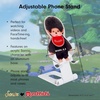 image:imageSonix x Sanrio Character Phone Stand  Adjustable Cell Phone Holder Desk Stand Dock  CinnamorollMonchhichi Boy
