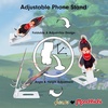 image:imageSonix x Sanrio Character Phone Stand  Adjustable Cell Phone Holder Desk Stand Dock  CinnamorollMonchhichi Girl