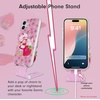 image:imageSonix x Sanrio Character Phone Stand  Adjustable Cell Phone Holder Desk Stand Dock  CinnamorollStrawberry Shortcake Vintage