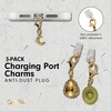 image:imageSonix x Sanrio Dust Plugs  USB C  Lightning Compatible  Sanrio Silicone Character Charging Port Charms 3 Pack  Hello Kitty Cinnamoroll KuromiCelestial