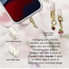 image:imageSonix x Sanrio Dust Plugs  USB C  Lightning Compatible  Sanrio Silicone Character Charging Port Charms 3 Pack  Hello Kitty Cinnamoroll KuromiCrystal Fruits