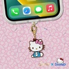 image:imageSonix x Sanrio Dust Plugs  USB C  Lightning Compatible  Sanrio Silicone Character Charging Port Charms 3 Pack  Hello Kitty Cinnamoroll KuromiHello Kitty Pink Bows