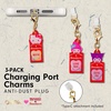 image:imageSonix x Sanrio Dust Plugs  USB C  Lightning Compatible  Sanrio Silicone Character Charging Port Charms 3 Pack  Hello Kitty Cinnamoroll KuromiSanrio x Sweethearts  Hello Kitty  My Melody  Kuromi