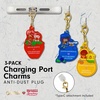 image:imageSonix x Sanrio Dust Plugs  USB C  Lightning Compatible  Sanrio Silicone Character Charging Port Charms 3 Pack  Hello Kitty Cinnamoroll KuromiSanrio x Strawberry Shortcake  Strawberry  Blueberry  Orange