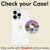 image:imageSonix x Sanrio MagLink Snap Grip  Magnetic Phone Grip Holder and Collapsible Kickstand  Compatible with MagSafe Good Morning Hello KittyGood Morning HK