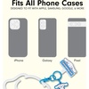 image:imageSonix x Sanrio Phone Bangle Bracelet Silicone Character Wristlet  Detachable Key Ring Bracelet with Tether TabCinnamoroll