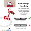 image:imageSonix x Sanrio Phone Bangle Bracelet Silicone Character Wristlet  Detachable Key Ring Bracelet with Tether TabHello Kitty