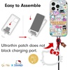 image:imageSonix x Sanrio Phone Bangle Bracelet Silicone Character Wristlet  Detachable Key Ring Bracelet with Tether TabHello Kitty