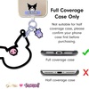 image:imageSonix x Sanrio Phone Bangle Bracelet Silicone Character Wristlet  Detachable Key Ring Bracelet with Tether TabKuromi