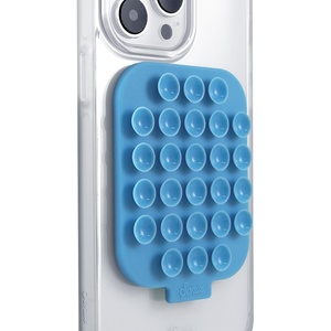 image:imageSonix  Magnetic Silicone Suction Cup Phone Mount for iPhone  Compatible with MagSafe  Bright Fluorescent Pink  Hot PinkLight Blue