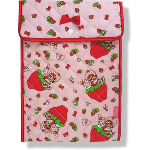 image:imageSonix  Quilted Laptop Sleeve  1314 Inch Quilted Soft Comfy Laptop Carrying Case Computer Sleeve  Wild Strawberries 13  14My Melody x Strawberry Shortcake