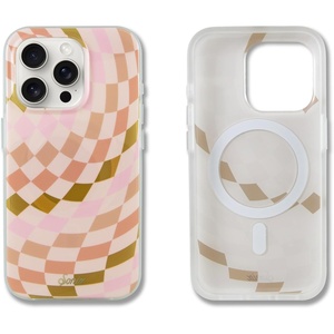 image:imageSonix Case for iPhone 16 Pro  Compatible with MagSafe  10ft Drop Tested  Jelly PinkCheckered Neutrals