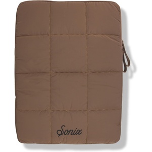 image:imageSonix Puffy Laptop Sleeve Case amp Tablet Sleeve  Compatible with 1314 Inch Laptops and iPad Pro  Quilted Pillow Puffer Computer Bag Cover  13  14 Inch  MochaMocha