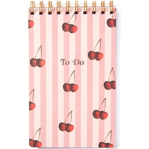 image:imageSonix Stationery To Do Pad Notebook Planner with Check Box List  Kool KiwiTo Do Pad  Cherry Stripe