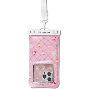 image:imageSonix Waterproof Phone Pouch  Floating Phone Case Dry Bag wCrossbody Lanyard  Beach Cruise Travel Essentials  Compatible wAll Devices Touchscreen Friendly  MochaHello Kitty and Friends Latte Bears