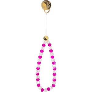 image:imageSonix x Barbie Adhesive Phone Wristlet Beaded PinkWhiteBarbie