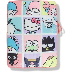image:imageSonix x Sanrio  Puffy Laptop Sleeve  1516 Inch Quilted Pillow Puffer Laptop Carrying Case Computer Sleeve  Classic PochaccoHello Kitty Grid