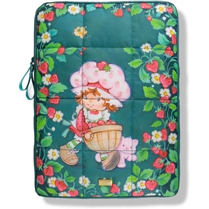 image:imageSonix x Sanrio  Puffy Laptop Sleeve  1516 Inch Quilted Pillow Puffer Laptop Carrying Case Computer Sleeve  Classic PochaccoStrawberry Shortcake  Custard