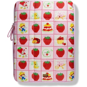 image:imageSonix x Sanrio  Puffy Laptop Sleeve  1516 Inch Quilted Pillow Puffer Laptop Carrying Case Computer Sleeve  Classic PochaccoStrawberry Shortcake Checkered