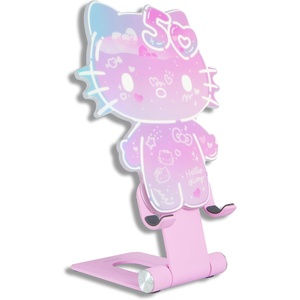 image:imageSonix x Sanrio Character Phone Stand  Adjustable Cell Phone Holder Desk Stand Dock  CinnamorollHello Kitty 50th