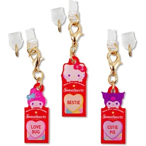 image:imageSonix x Sanrio Dust Plugs  USB C  Lightning Compatible  Sanrio Silicone Character Charging Port Charms 3 Pack  Hello Kitty Cinnamoroll KuromiSanrio x Sweethearts  Hello Kitty  My Melody  Kuromi