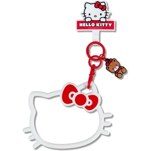 image:imageSonix x Sanrio Phone Bangle Bracelet Silicone Character Wristlet  Detachable Key Ring Bracelet with Tether TabHello Kitty