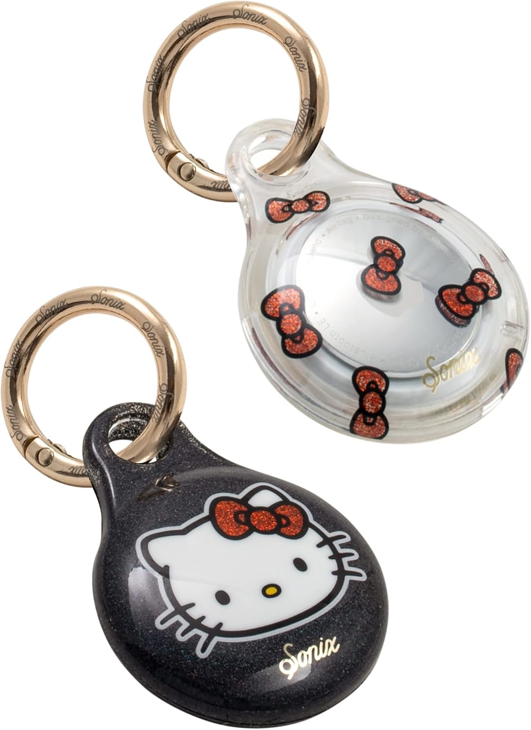 image:imageSonix Cases for Apple AirTags with Keychain Terrazzo Confetti 2PackSanrio  Classic Hello Kitty