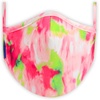 image:imageAIR GUARD Premium 2Pack Structured Reusable Fitted Fabric Face Mask Pink TieDye  Black Groovin