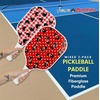 image:imageSonix  Pickleball Paddles Set of 2  USAPA Approved  Fiberglass Surface Honeycomb Core  Mixed 2Pack PaddlesMonchhichi