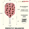 image:imageSonix  Pickleball Paddles Set of 2  USAPA Approved  Fiberglass Surface Honeycomb Core  Mixed 2Pack PaddlesMonchhichi