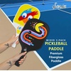 image:imageSonix  Pickleball Paddles Set of 2  USAPA Approved  Fiberglass Surface Honeycomb Core  Mixed 2Pack PaddlesPacMan