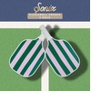 image:imageSonix  Pickleball Paddles Set of 2  USAPA Approved  Fiberglass Surface Honeycomb Core  Mixed 2Pack PaddlesStripe GreenPink