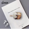 image:imageSonix  Protective Hard Cover Cases for Apple AirPods 3rd Generation  Black Marble  Nebula