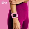 image:imageSonix  Sport Watch Band for Apple Watch  Sweatband Style Watch Band for Sports Workouts ActivitiesBaby Pink Stripe