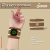 image:imageSonix  Sport Watch Band for Apple Watch  Sweatband Style Watch Band for Sports Workouts ActivitiesCocoa Stripe