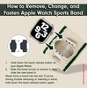 image:imageSonix  Sport Watch Band for Apple Watch  Sweatband Style Watch Band for Sports Workouts ActivitiesHello Kitty Tennis