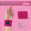 image:imageSonix  Sport Watch Band for Apple Watch  Sweatband Style Watch Band for Sports Workouts ActivitiesHot Pink