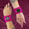 image:imageSonix  Sport Watch Band for Apple Watch  Sweatband Style Watch Band for Sports Workouts ActivitiesHot Pink