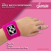 image:imageSonix  Sport Watch Band for Apple Watch  Sweatband Style Watch Band for Sports Workouts ActivitiesHot Pink