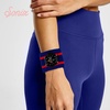 image:imageSonix  Sport Watch Band for Apple Watch  Sweatband Style Watch Band for Sports Workouts ActivitiesRedBlue Stripe