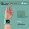 image:imageSonix  Sport Watch Band for Apple Watch  Sweatband Style Watch Band for Sports Workouts ActivitiesSage Green