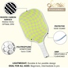 image:imageSonix  USAPA Approved  Pickleball Paddles Set of 2  Fiberglass Surface Pickleball Set with 2 Rackets 4 Balls amp BagCheckmate Green