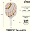 image:imageSonix  USAPA Approved  Pickleball Paddles Set of 2  Fiberglass Surface Pickleball Set with 2 Rackets 4 Balls amp BagCheckmate Neutral