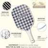 image:imageSonix  USAPA Approved  Pickleball Paddles Set of 2  Fiberglass Surface Pickleball Set with 2 Rackets 4 Balls amp BagDelilah Flower