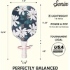 image:imageSonix  USAPA Approved  Pickleball Paddles Set of 2  Fiberglass Surface Pickleball Set with 2 Rackets 4 Balls amp BagDelilah Flower