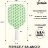 image:imageSonix  USAPA Approved  Pickleball Paddles Set of 2  Fiberglass Surface Pickleball Set with 2 Rackets 4 Balls amp BagPastel Geo