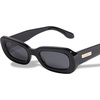 image:imageSonix  Womens Sunglasses  90s Retro Rectangular Acetate Frame Classic Sunnies  MinnieBlack