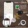 image:imageSonix Cases for Apple AirTags with Keychain Terrazzo Confetti 2PackCB  HK  Friends