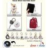 image:imageSonix Cases for Apple AirTags with Keychain Terrazzo Confetti 2PackSanrio  Classic Hello Kitty